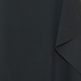 Wool midi wrapped skirt