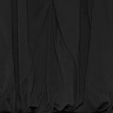 Adelita draped strapless dress