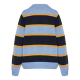 Stripe crew sweater