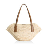 Coffa Capri straw tote bag