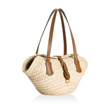 Coffa Capri straw tote bag