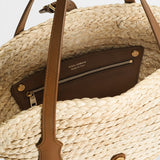 Coffa Capri straw tote bag