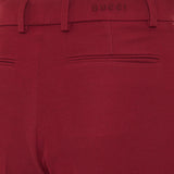 Tailored silk-wool trousers