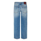 Straight-fit denim jeans