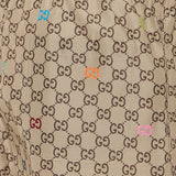 Printed technical poplin swim shorts