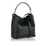 GG Emblem small bucket bag