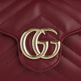 GG Marmont wallet on chain