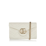 GG Marmont wallet on chain