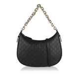 GG Emblem large shoulder bag