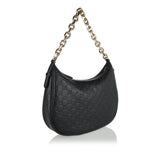 GG Emblem large shoulder bag