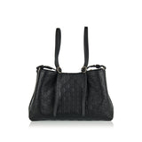 GG Emblem medium leather tote bag