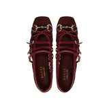 Horsebit ballerina flats