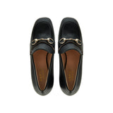 Lady Horsebit leather loafer pumps