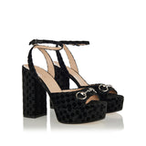 Horsebit platform sandals