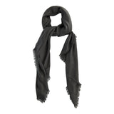 GG wool and silk jacquard shawl