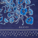 Printed cotton pocket square