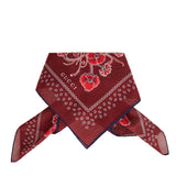 Printed cotton pocket square