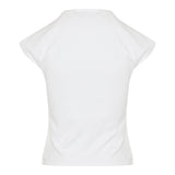 Raglan cap-sleeve t-shirt