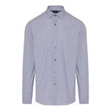 Cotton small check sport shirt