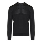 Long-sleeved wool jumper