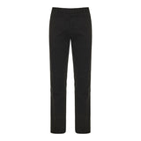 Pressed-crease tapered trousers