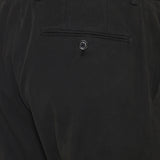 Pressed-crease tapered trousers