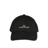 logo-embroidered ripstop cap