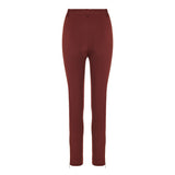 Slim-fit trousers with zip