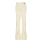 Logo-patch cotton straight-leg jeans