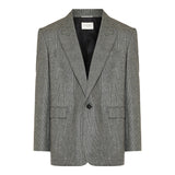 Prince of Wales wool blazer