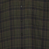 Cassandre checked cotton flannel shirt