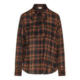 Cassandre Lavallière wool tartan shirt