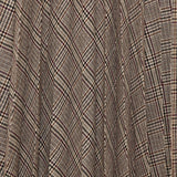 Prince of wales checked pleated maxi skirt