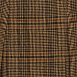 Prince of Wales wool-cashmere midi skirt