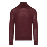 Wool turtleneck sweater