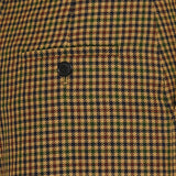 Checked wool culottes