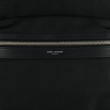 City Leather-trimmed backpack