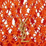 Woven cord shoulder bag