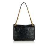 Niki medium leather shoulder bag