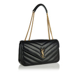 Loulou medium matelassé leather shoulder bag