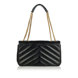 Loulou medium matelassé leather shoulder bag