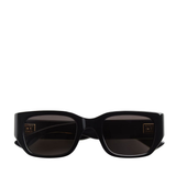 Bottega Veneta Intrecciato square acetate sunglasses