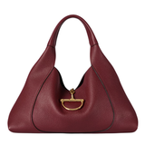 Softbit maxi leather shoulder bag
