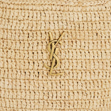 Gaby raffia bucket bag