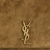Niki satchel suede bag
