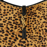 Le 5 à 7 supple small pony hair leather bag