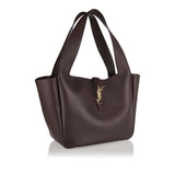 Le 5 à 7 Bea grained leather bag