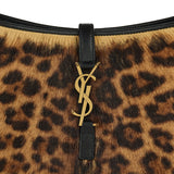 Le 5 à 7 Leopard print clasp shoulder bag