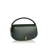 Voltaire leather top handle bag