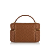 Gaby leather vanity crossbody bag